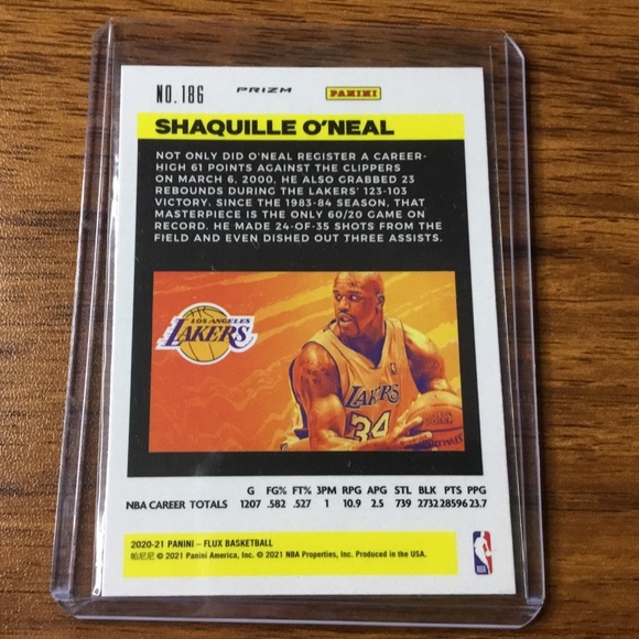 NBA Shaquille O’neal Laser Prism - Picture 2 of 2